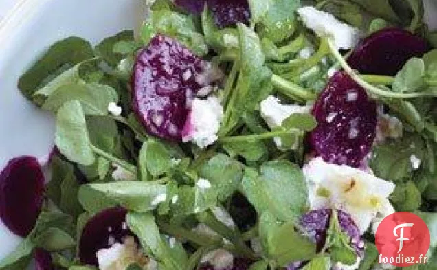 Salade De Cresson Aux Betteraves Et Recette De Feta