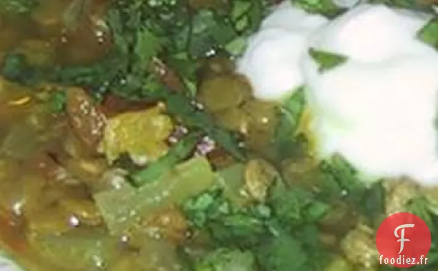 Chili à la Dinde et aux Lentilles