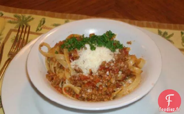 Fettuccine Bolognaise de Mario Batali