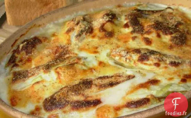 Chicorée / Witlof Au Gruyère et Jambon