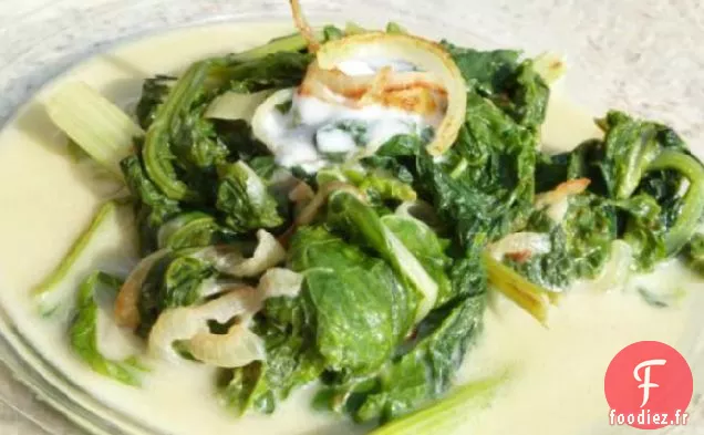 Légumes Verts Braisés au Lait de Coco