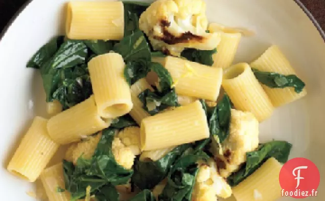 Pâtes au Chou-fleur et au Chou-fleur