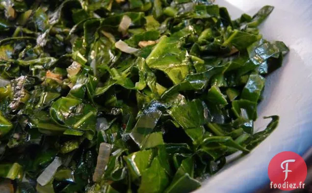 Soupe au Vert de Collard, Courge, Fenouil et Navet