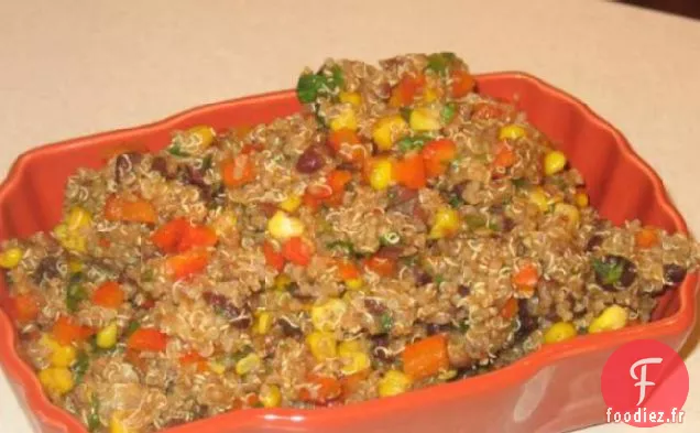 Salade de Quinoa et Haricots Noirs