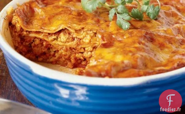 Casserole d'Enchilada de Dinde