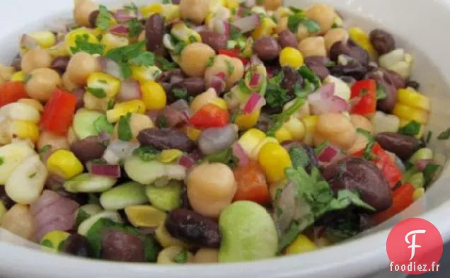 Salade Sud-Ouest Au Maïs et Haricots Noirs