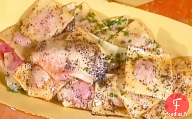 Raviolis de Betteraves aux Graines de Pavot: Casumziei