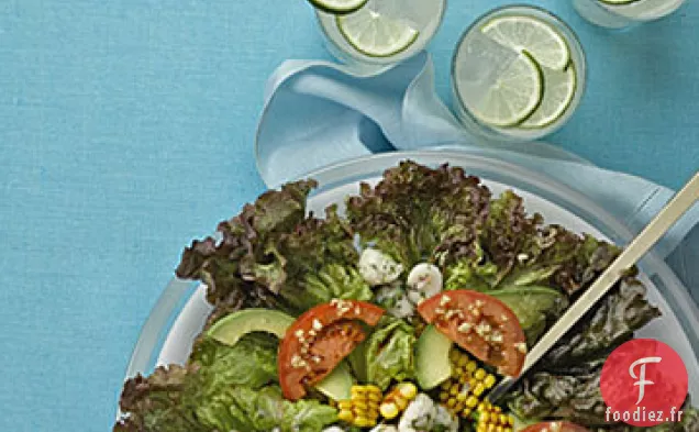 Salade Seviche de Pétoncles de Style Sud-Ouest