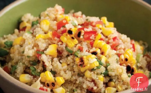 Cook the Book: Salade de Maïs grillé et de Quinoa