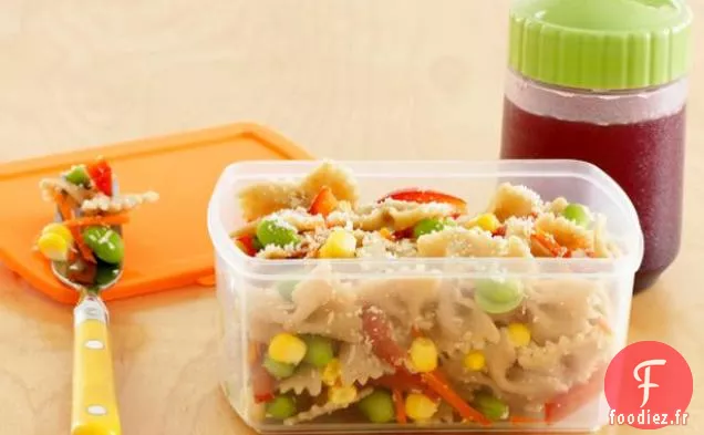Salade de Pâtes Arc-en-Ciel et Papillons