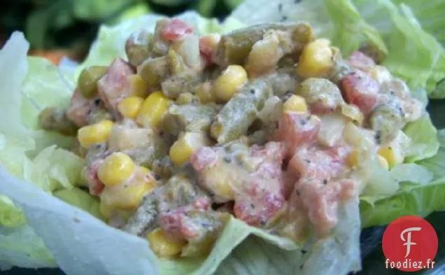 Succulente Salade Suprême de Légumes