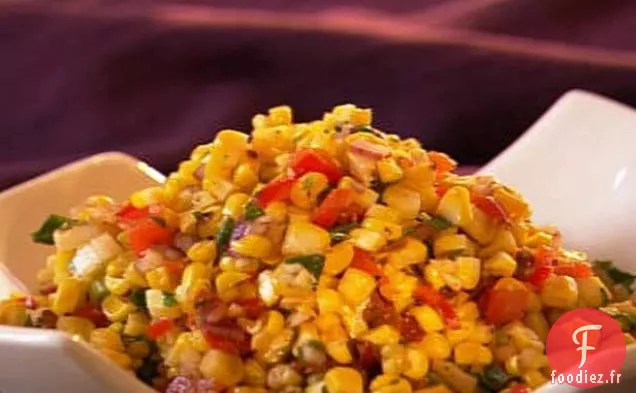 Salade de Maïs Grillé et Poivre Chipotle