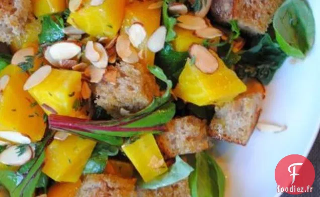Panzanella de Betterave Rôtie