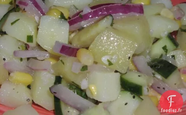 Salade de Haricots et de Maïs Rapide et Facile