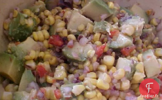 Salade de Maïs à l'Avocat