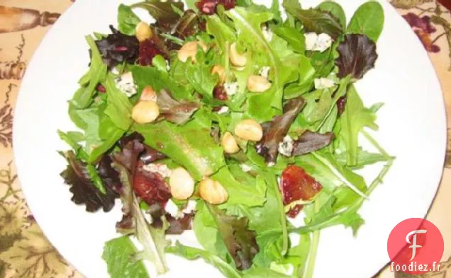 Salade d'Épinards, Orange Sanguine et Noix de Macadamia