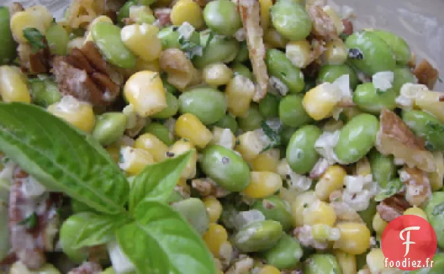 Salade d'Edamame (Soja) et de Maïs