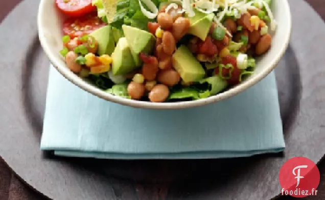 Salade de Haricots, de Maïs et de Tortillas