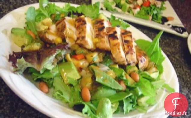Salade de Poulet des Caraïbes
