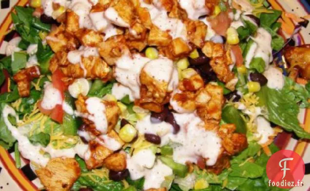 Salade de Poulet Ranchero BBQ