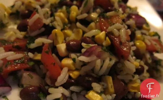 Salade de Riz Latin Délicieuse, Polyvalente et Simple