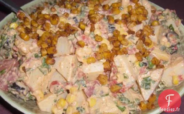 Salade De Pommes De Terre Tex Mex Au Maïs Rôti