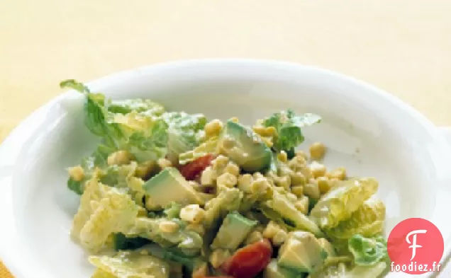 Salade Romaine, Avocat et Maïs
