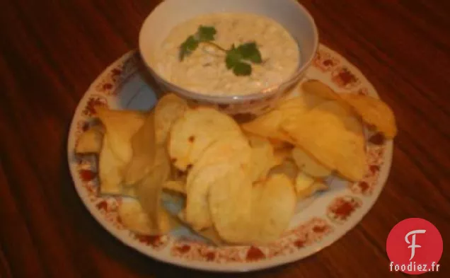 Trempette au Fromage Bleu Danois aux Herbes