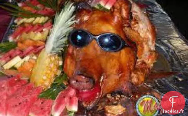 Cochon De Lait Rôti Entier