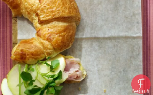 Croissant Jambon et Fromage