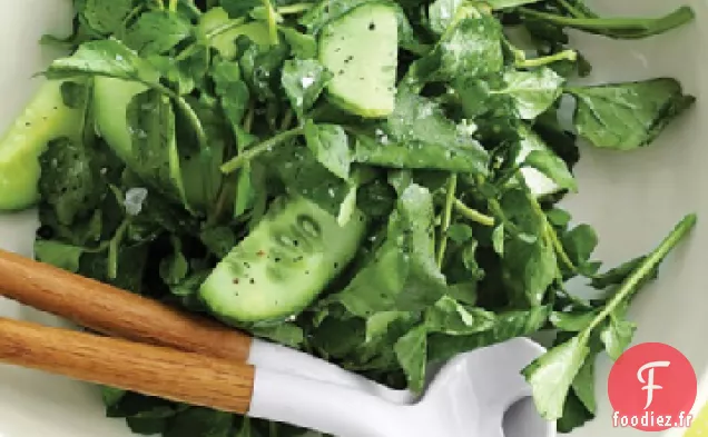 Salade de Cresson et Concombre