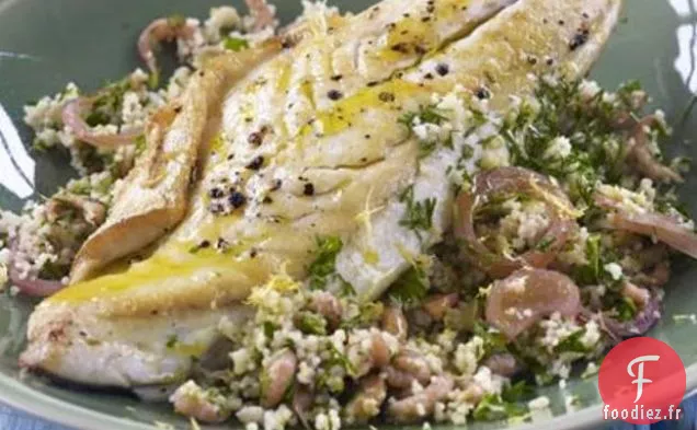 Bar Aux Crevettes Brunes et Couscous