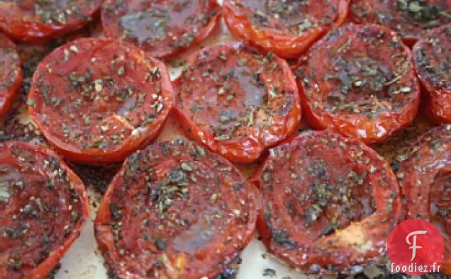 Tomates rôties au Stilton