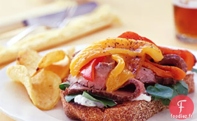 Flanc Grillé - Sandwichs au Steak