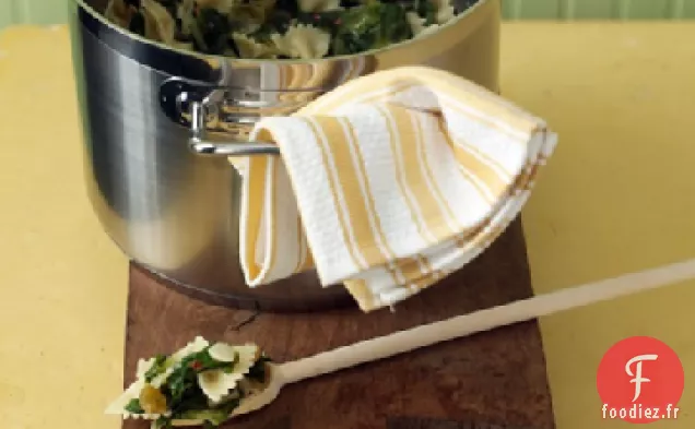 Pâtes Nœud Papillon à l'Scarole