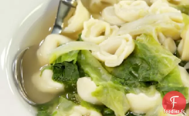 Soupe de Tortellinis à l'Scarole