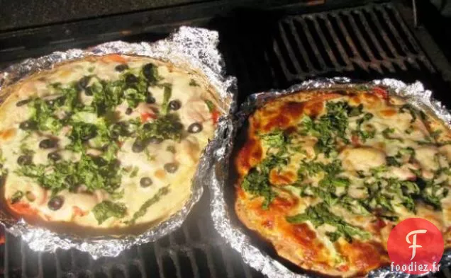 Pizza Sicilienne Grillée