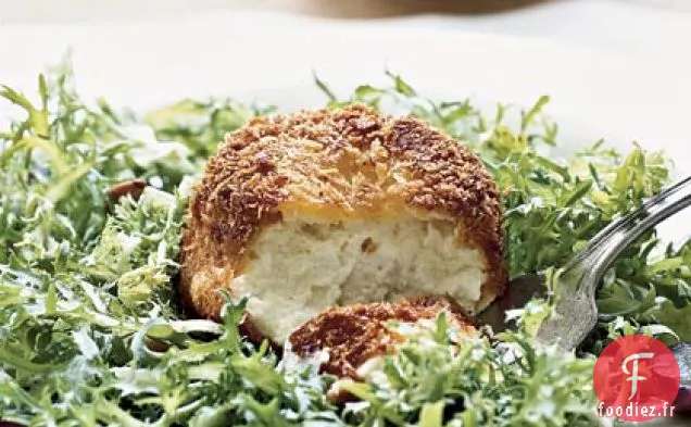 Salade De Fromage De Chèvre Chaud Croustillant