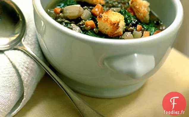 Soupe aux Lentilles et aux Scaroles
