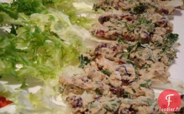 Canapés au Fromage, Endives et Canneberges