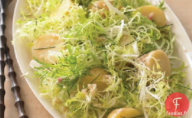 Salade Tiède de Pommes de Terre et Frisée