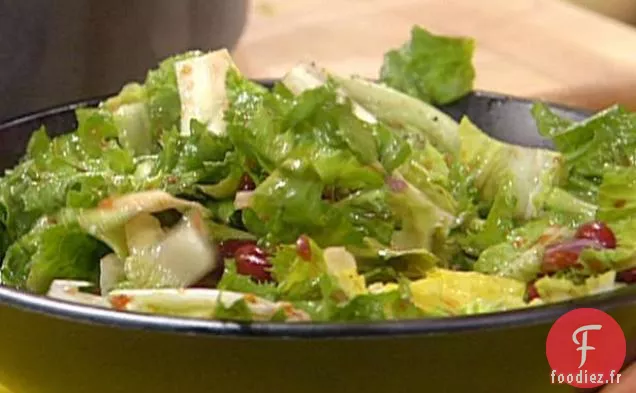 Salade de Haricots Rouges et Légumes Verts