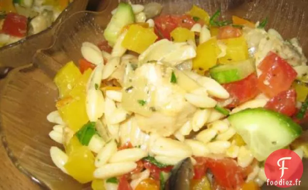 Salade de Pâtes au Citron Méditerranéen