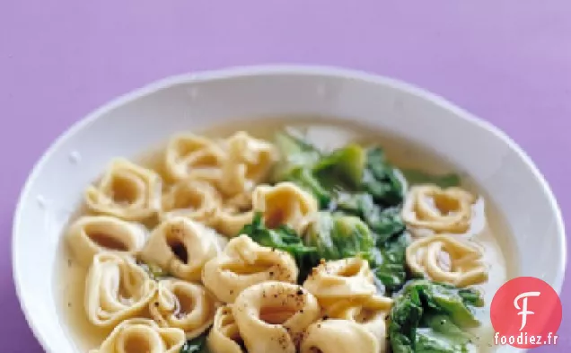 Tortellini en Bouillon à l'Scarole