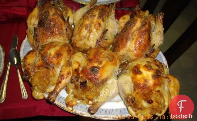 Poules Farcies de Cornouailles