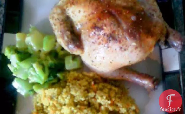 Les Meilleures Poules de Cornouailles Cuites Au Four