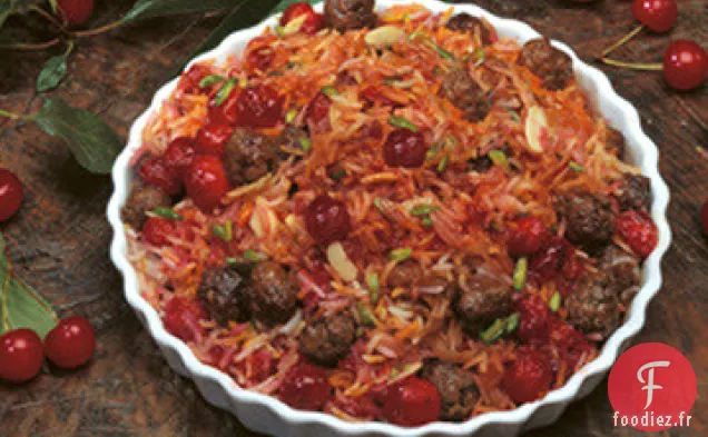 Recette de Riz aux Cerises Acides (Albalu polow)