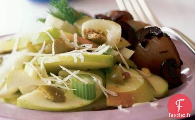 Salade de Fenouil à la Vinaigrette aux Olives Vertes