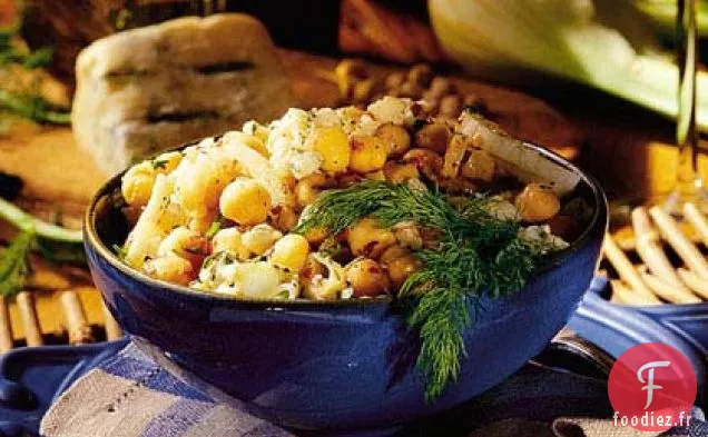 Salade de haricots et Fenouil