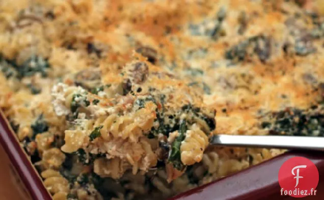 Casserole de Poulet et chou frisé de Martha Stewart